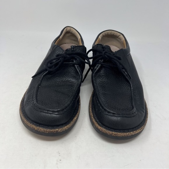 BIRKENSTOCK Pasadena Black Pebbled Leather Chukka Shoes Men’s Size 43 EU 10 US - Picture 2 of 9